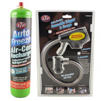 STP Car Air Conditioning Top Up Recharge Kit